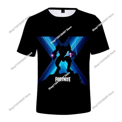 Halloween Peely 3D T-shirt Αγόρια Κορίτσια Χριστούγεννα Fortnite Tees Battle Royale Streetwear Παιδικά Victory Game Ανδρικά T-shirt Ρούχα