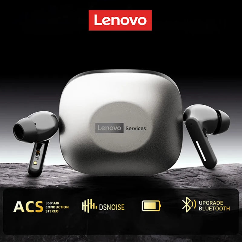 Choice Lenovo LE209 Gaming Headset Wireless Bluetooth 6.0 Sports Headset 35H Battery Life Waterproof ANC Noise Reduction Earbuds