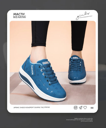 Women’s Sneakers Fashion Women’s Vulcanized Shoes High-Quality Flats Shoes for Women Walking Platform Plus Size Zapatillas Mujer