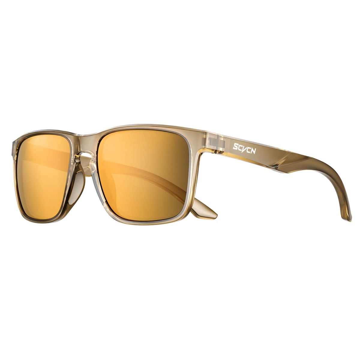 SCVCN Occhiali da escursionismo polarizzati Occhiali da pesca Occhiali da ciclismo Occhiali alla moda UV400 da bici da uomo MTB Occhiali sportivi da bicicletta per attività all'aperto