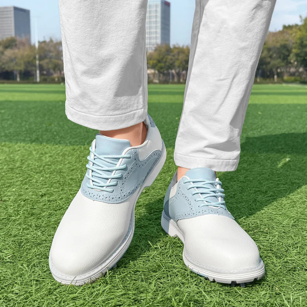 Ladies' Professional Golf Shoes, Fashionable Casual Walking Shoes, Outdoor Fitness Non Slip Comfortable Golf Sports Shoes