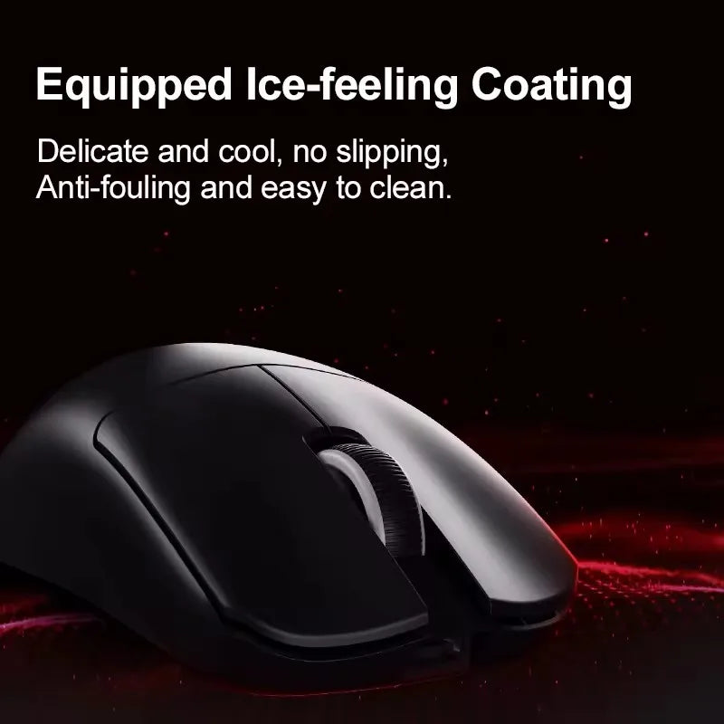 Mouse da gaming wireless ATK BlazingSky F1 Extreme PAW3950 Ultra Dual-Mode 8000Hz 35g leggero per e-sport FPS