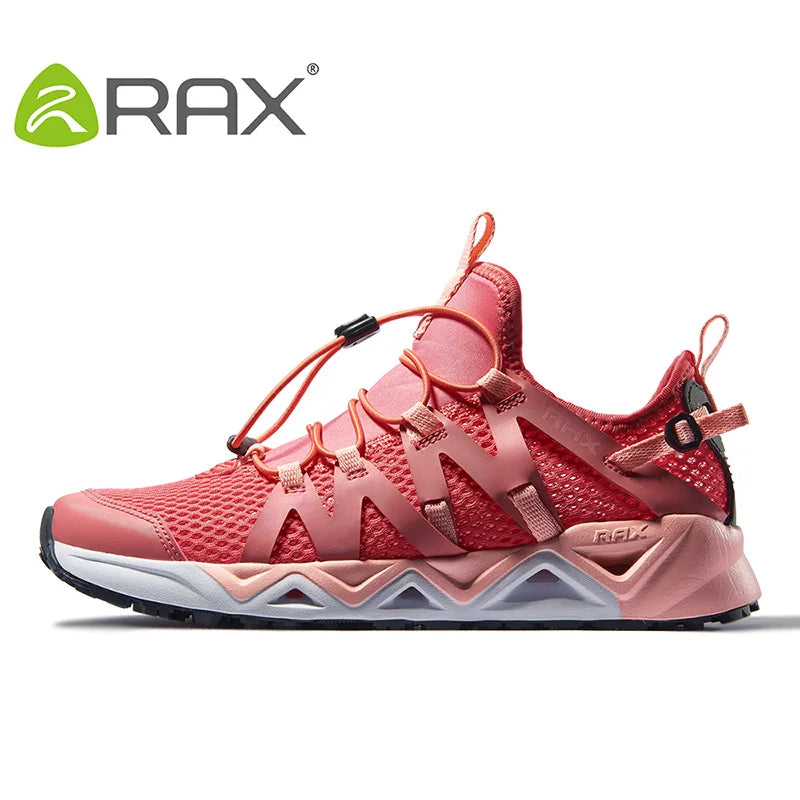 RAX Novos Sapatos de Caminhada de Verão para Homem e Mulher, Respiráveis, para Caminhada em Riachos, Trekking, Aqua Shoes, Pesca Outdoor, Campismo e Sneaker para Homem