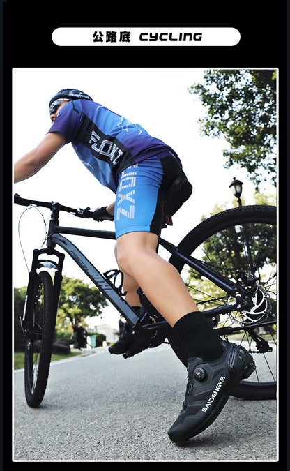 Sapatilhas de Ciclismo Unissexo Novas Profissionais Leves Luxyry Originais para Estrada em Borracha MTB Corrida Bicicleta Moda Bike Street Sports