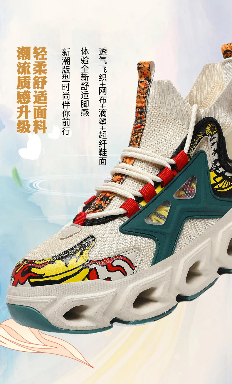 Men's Sneakers Male Casual Men's Shoes Tennis Luxury Shoes Trainer Race Breathable Shoes Fashion Running Shoes for Women