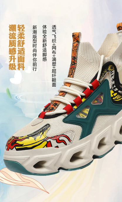 Men's Sneakers Male Casual Men's Shoes Tennis Luxury Shoes Trainer Race Breathable Shoes Fashion Running Shoes for Women