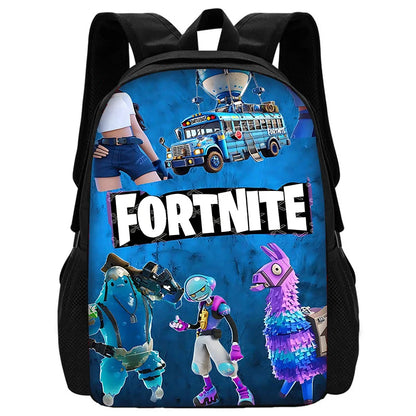 Popular Game FortniteS Child School Backpack With Shoulder Bag Pencil Bags School Bags for Boys Girls Best Gift