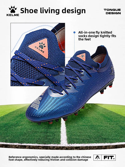 Kelme Adult Professional Soccer Shoes Tf Nail Breaking Youth Training Football Boots Mg Anti Slip Match Football Shoes