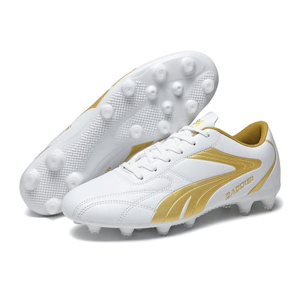 Men Soccer Shoes Breathable Football Boots Futsal Ultralight Professional Training Sneakers Unisex Grass Cleats Match Sport