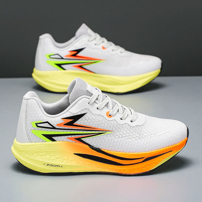 Mens Running Shoes 2025 New Breathe Mesh Cushioned Sneakers Fashion Outdoor Sports Casual Tennis Shoes for Men