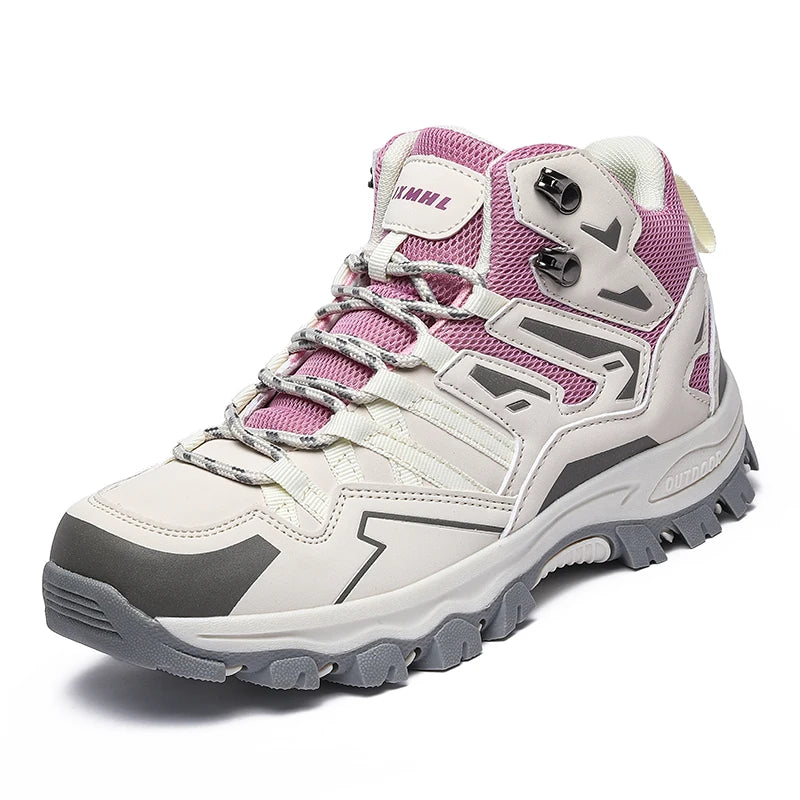 Zapatillas de senderismo unisex, zapatillas deportivas para actividades al aire libre, botas de acampada, zapatillas impermeables de mujer para caminar, zapatillas de senderismo antideslizantes