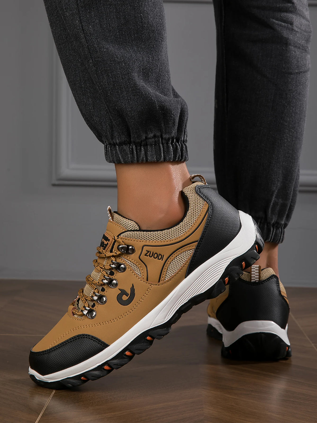 Herren-Wanderschuhe – Atmungsaktive Wander- und Sportschuhe – Outdoor – Ultraleicht – Rutschfest – Wandern – Camping – Laufen – Wander- und Sportschuhe