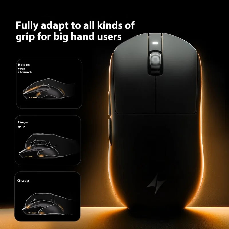 ATK A9 Ultra Wireless Gaming Mouse Tri Mode 8K 53g Lightweight A9/A9 SE/A9 Plus/A9 Pro Gaming Mouse E-sports PC Customized Gift