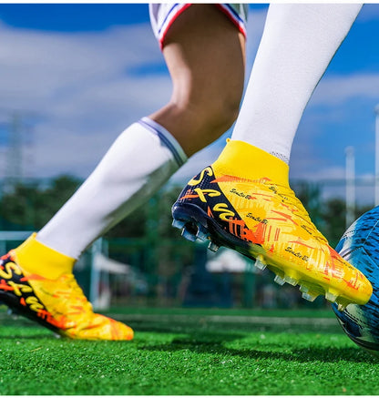 Professional Football Boots Men Soccer Shoes Society Football Cleats FG Ultralight Training Soccer Sneakers Outdoor Sports Shoe