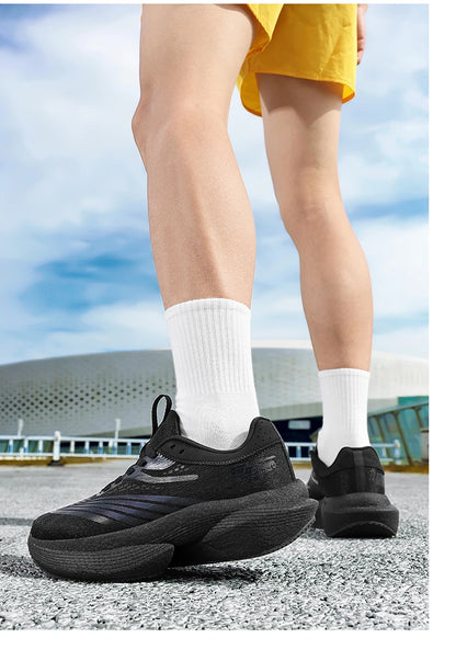 New Running Shoes Carbon Plate Marathon Men Sports Breathable Lightweight Women's Comfortable Athletic Non-slip Sneakers Casual