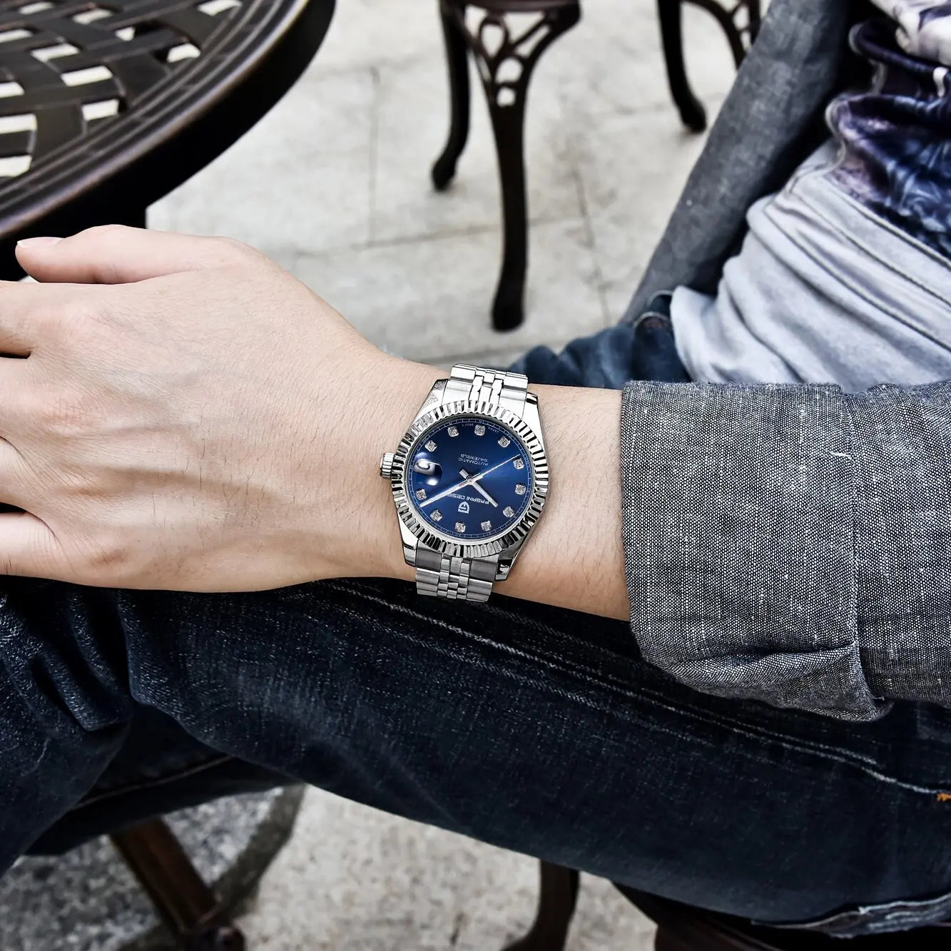 Orologi PAGANI DESIGN 2026 nuovi, meccanici di lusso oro e argento da uomo, in acciaio inossidabile, vetro zaffiro, automatici