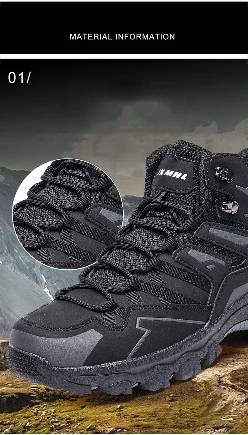 Zapatillas de senderismo unisex, zapatillas deportivas para actividades al aire libre, botas de acampada, zapatillas impermeables de mujer para caminar, zapatillas de senderismo antideslizantes
