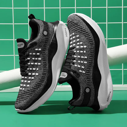 Nieuwe hardloopschoenen voor heren, sportief en casual, luxe modieuze sneakers, lichtgewicht, ademend, comfortabel voor joggen en wandelen