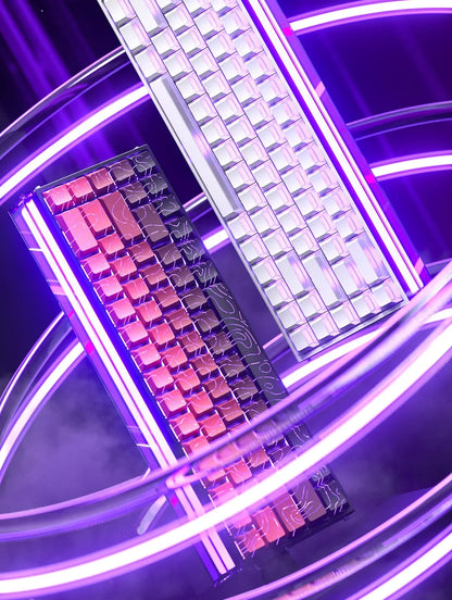 AULA HERO 68 HE E-sports Gaming Wired Keyboard Magnetic Switch RGB Hot Swap 8K Hz Return Rate 60% Customize Mechanical Keyboard