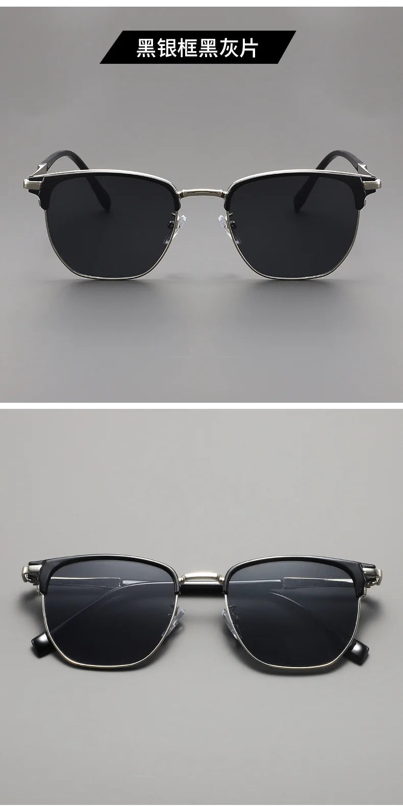 New Arrival Vintage Square Sunglasses Women Men Metal Frame Sun Glasses Female Eyewear Sunglasses for Male Female Eyeglasses