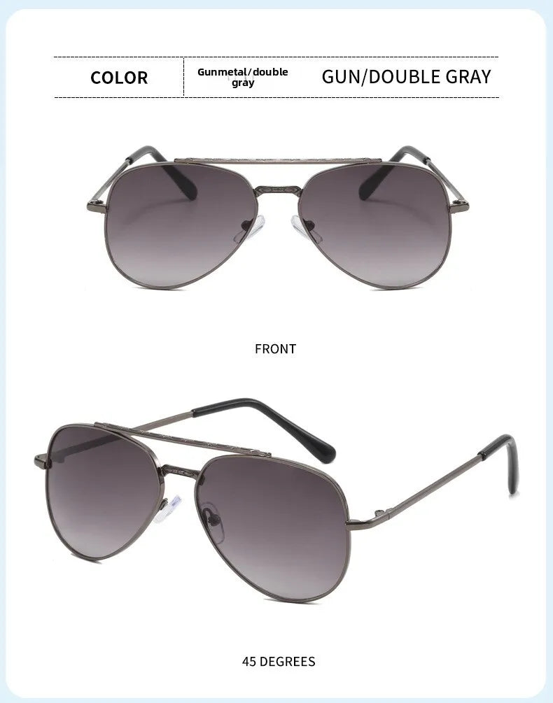 2025 UV400 Metal Children's Sunglasses for Boys and Girls, Toad Glasses for Children Sunglasses Boys And Girls Baby Aviator