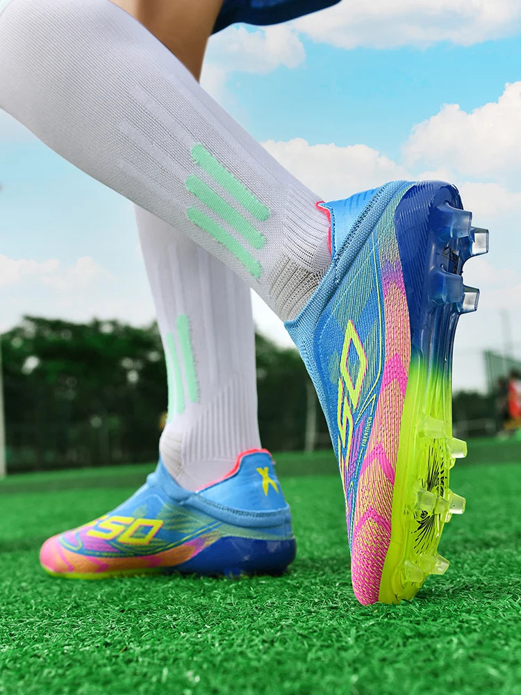 Мъжки футболни обувки New Society Grass Tenis за възрастни, дишащи, ултралеки, за спортове на открито, мъжки футболни обувки, маратонки, футболни обувки
