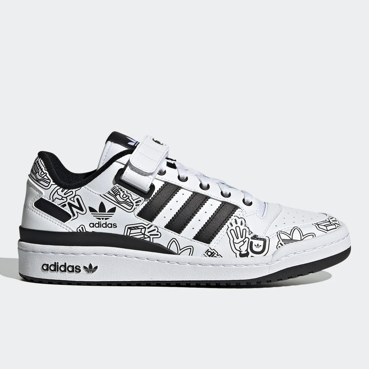 Adidas Authentic New Year Chaussures de sport décontractées modernes à trois feuilles pour hommes et femmes GW4921