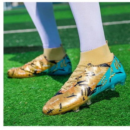 Professional Football Boots Men Soccer Shoes Society Football Cleats FG Ultralight Training Soccer Sneakers Outdoor Sports Shoe