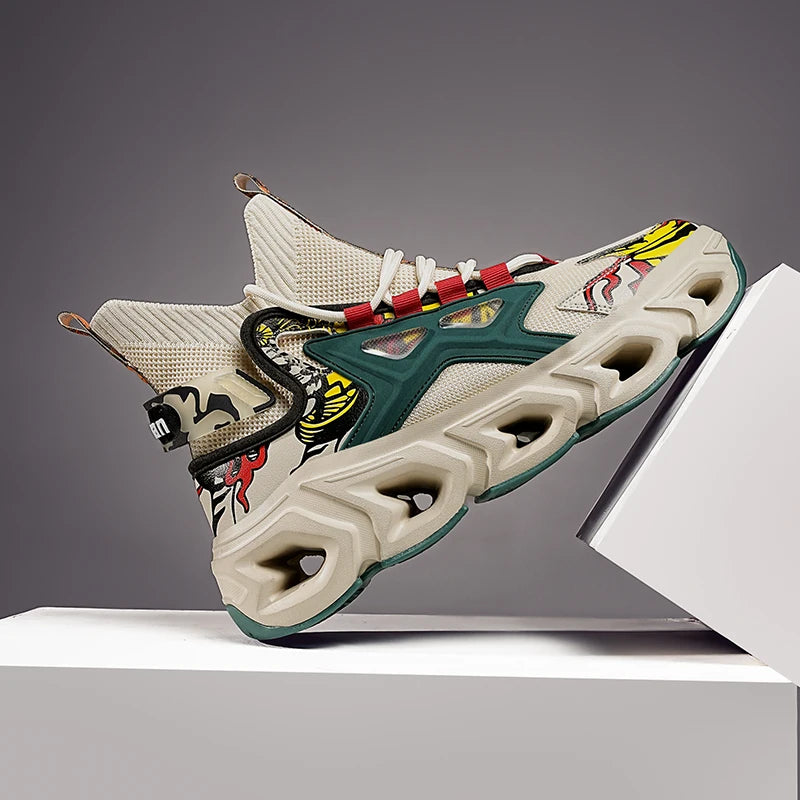Men's Sneakers Male Casual Men's Shoes Tennis Luxury Shoes Trainer Race Breathable Shoes Fashion Running Shoes for Women