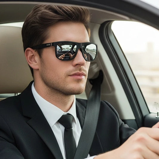 Fashion Vintage Square Polarized Sunglasses Men Women Luxury Brand Designer Men's Sun Glasses Driving Fishing UV400 Eyewear Man