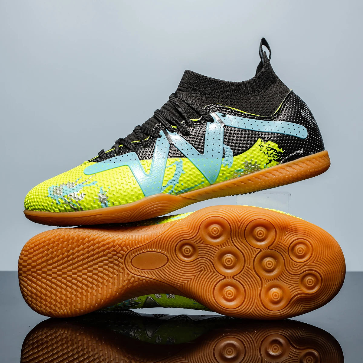Scarpe da calcio da uomo, scarpe da calcio Society, scarpe da calcio professionali, scarpe da calcio da campo veloce al coperto, scarpe da ginnastica da ragazzo, allenamento originale