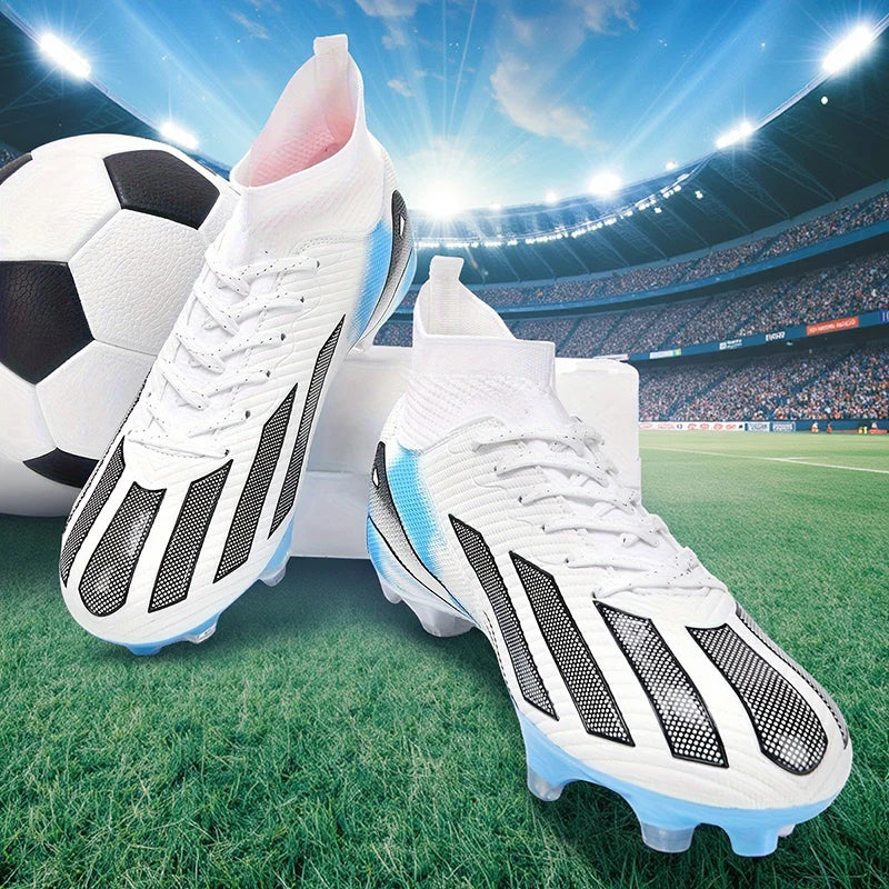 Herr Nya TF fotbollsskor Sneakers Society Turf Grass Ultralätta fotbollsskor för män Bekväma fotbollsskor med ankelstöd Futsal Snabba
