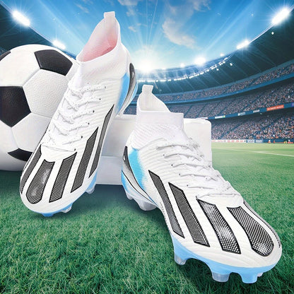 Herr Nya TF fotbollsskor Sneakers Society Turf Grass Ultralätta fotbollsskor för män Bekväma fotbollsskor med ankelstöd Futsal Snabba