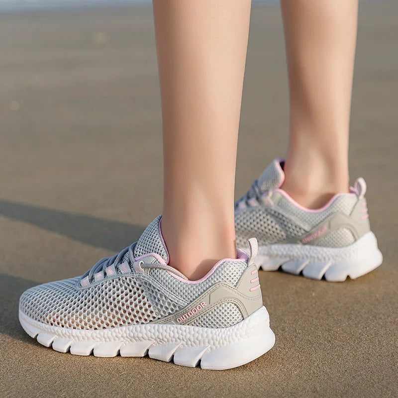 Men Women Quick-Dry Wading Shoes Water Shoes Breathable AquaIn Upstream Antiskid Outdoor Sports Wearproof Beach Sneakers 39-46