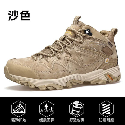 HUMTTO Hiking Shoes Men Winter Outdoor Sports Climbing Shoes Hunting Shoes Warm Women Trekking Sneakers Ankle Boots Tactical