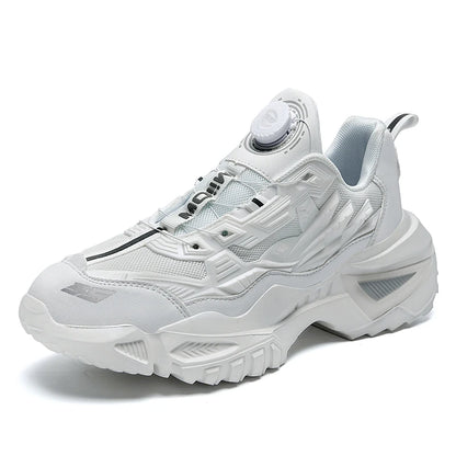 Luxury Men's Sneakers, Casual Breathable Trainer, Race Fashion Loafers, Running Shoes for Men Tennis