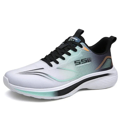 Zapatillas de maratón con suela de carbono para hombre, zapatillas deportivas informales, con amortiguación de aire, lujosas, cómodas, ligeras, para correr, calzado masculino