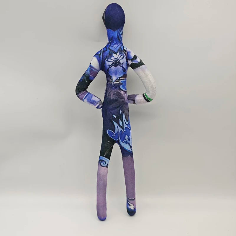 26cm Anime- och spelfigur med flexibel kroppstråd i olika poser, Overwatch D.Va / Doomfist / Genji / Widowmaker, plyschleksaksfigur / plyschdocka