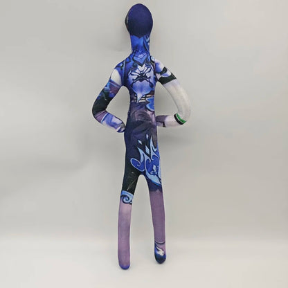 26cm Anime- och spelfigur med flexibel kroppstråd i olika poser, Overwatch D.Va / Doomfist / Genji / Widowmaker, plyschleksaksfigur / plyschdocka