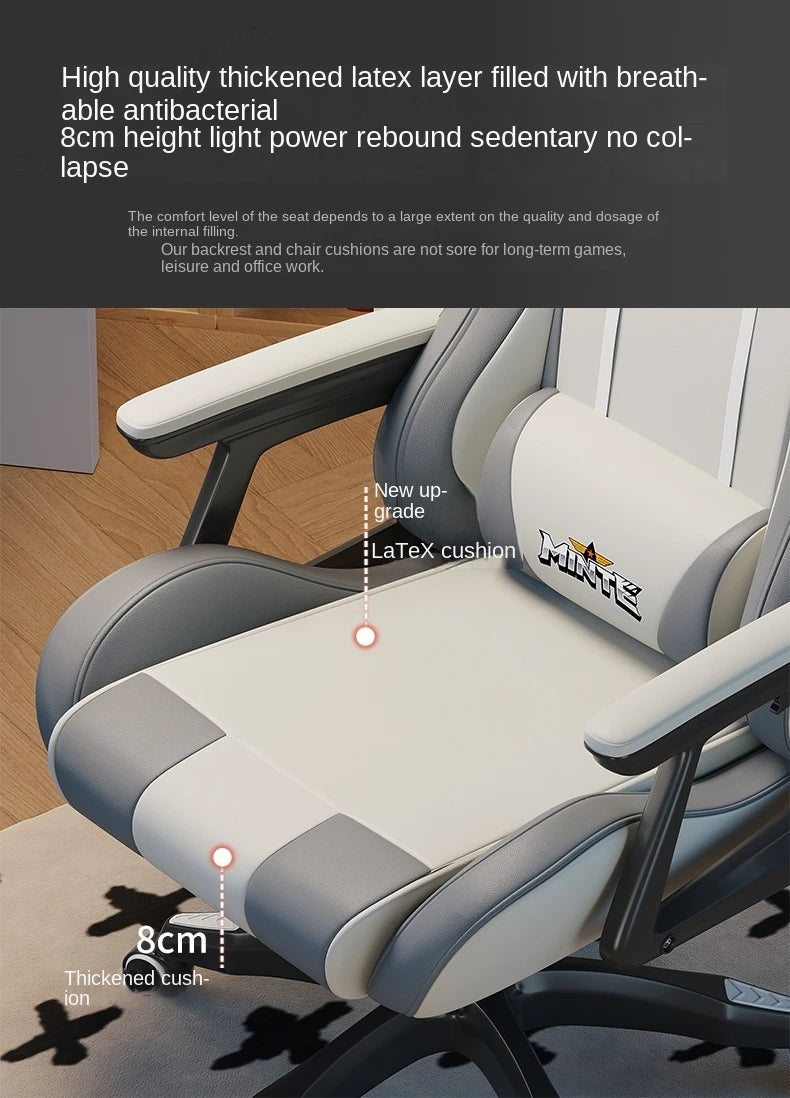 2024New Modernity Computer Office Chair  Home  Comfortable Dormitory Study  Anchor Gaming Swivel  Backrest Sofa Lifting Chair