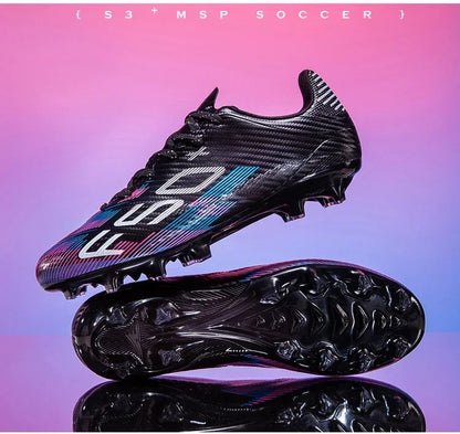Nouvelles chaussures de football pour hommes, chaussures de football professionnelles, chaussures d'entraînement, chaussures de match, baskets antidérapantes, chaussures de sport pour terrain gazonné, chaussures d'extérie