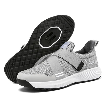 Cycling Shoes MTB Flat Pedal Cleat Shoes Mountain Man Bicycle Shoe Speed Cycling Racing Sneaker Road Bike Shoe Lock Footwear Men