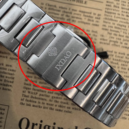 IX&DAO 2025 New 37mm Warrior Men's Automatic Mechanical Watch Miyota 9015 Movement Sapphire Stainless Steel Waterproof 10Bar BGW