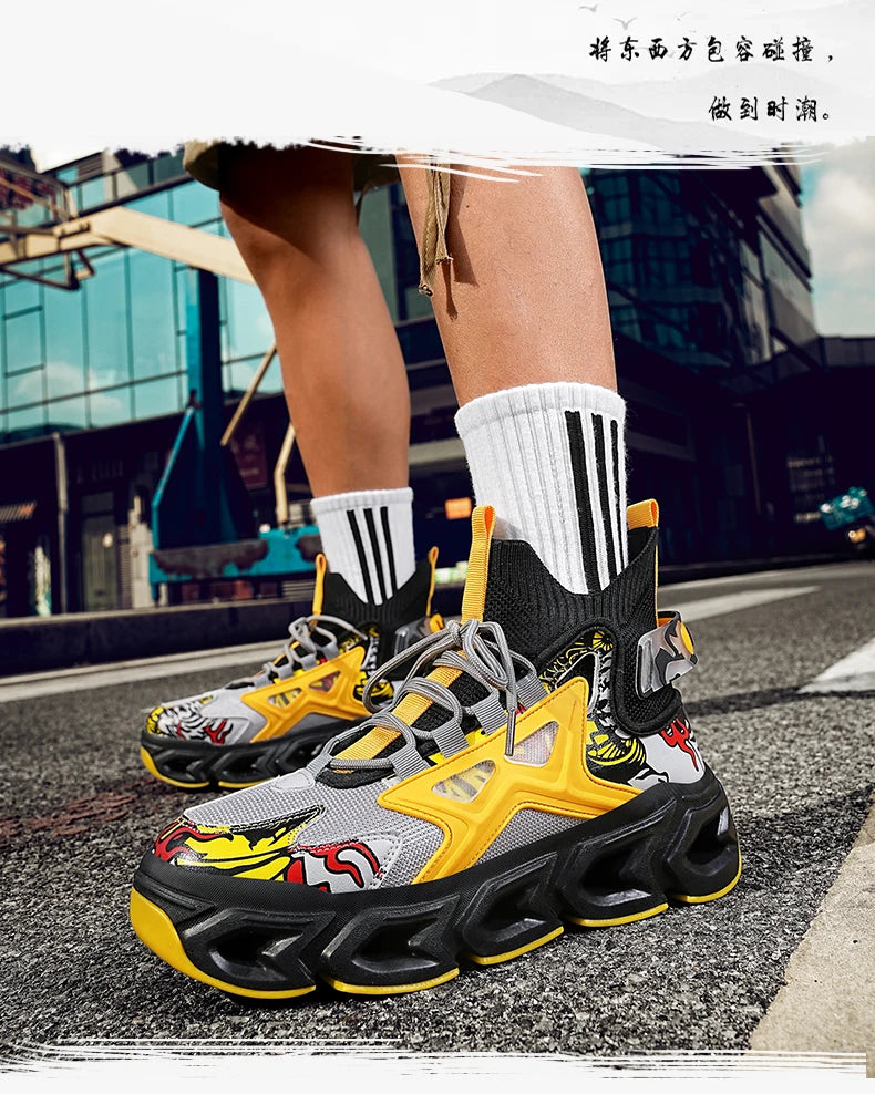 Men's Sneakers Male Casual Men's Shoes Tennis Luxury Shoes Trainer Race Breathable Shoes Fashion Running Shoes for Women