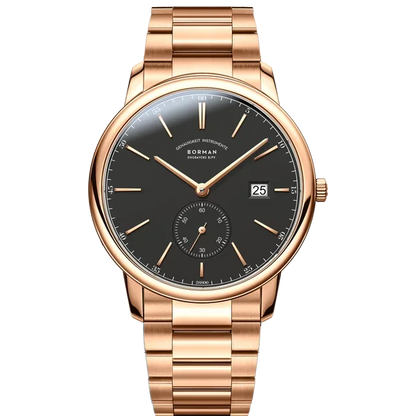 BORMAN BM3817 TOP Watch New 42 Luxury Men Automatic Mechanical Men's Watches Sapphire Ultra-thin 50M Waterproof Sub Dial Clocks