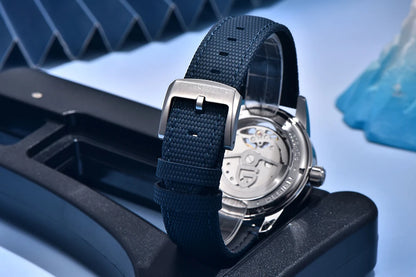 PAGANI DESIGN Newest 41MM Luxury Men's Mechanical Watch Sapphire Glass Leather Waterproof Pilot Tourbillon Moon Reroj Hombre