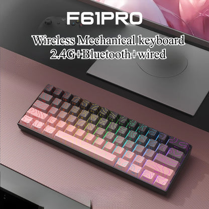 Keyboard Bluetooth Wireless Mechanical keyboards rgb Gamer teclado para tablet mecanico 60% ipad Backlit Mini usb key board