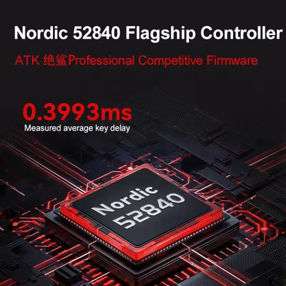 Mouse da gaming wireless ATK BlazingSky F1 Extreme PAW3950 Ultra Dual-Mode 8000Hz 35g leggero per e-sport FPS