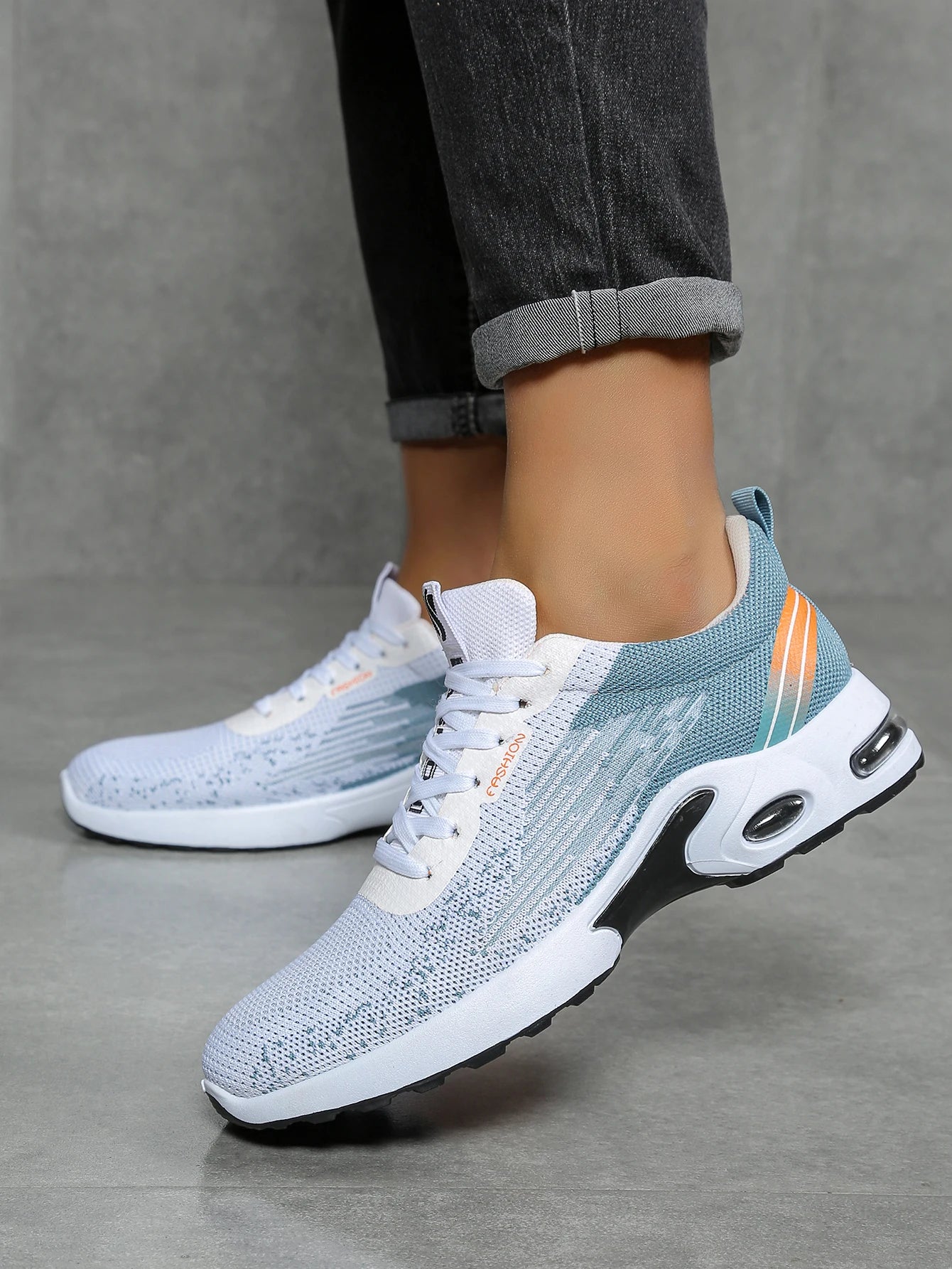 Men's shoes Autumn Men's casual shoes: Fashionable versatile breathable mesh casual sports shoes Affordable Free shipping
