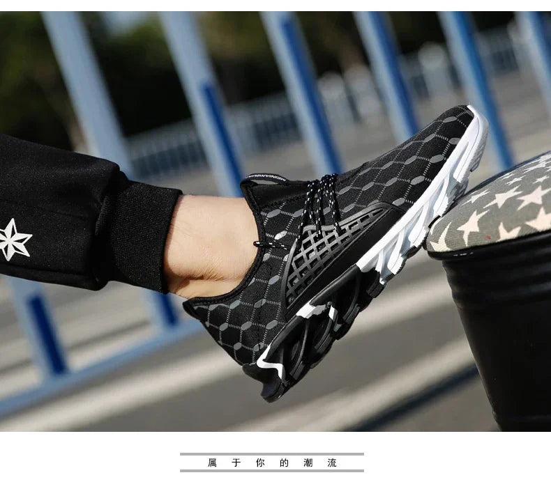 Men's Sports Shoes Breathable Casual Walking Shoes Men's Fashion Clothing Tennis Sports Shoes